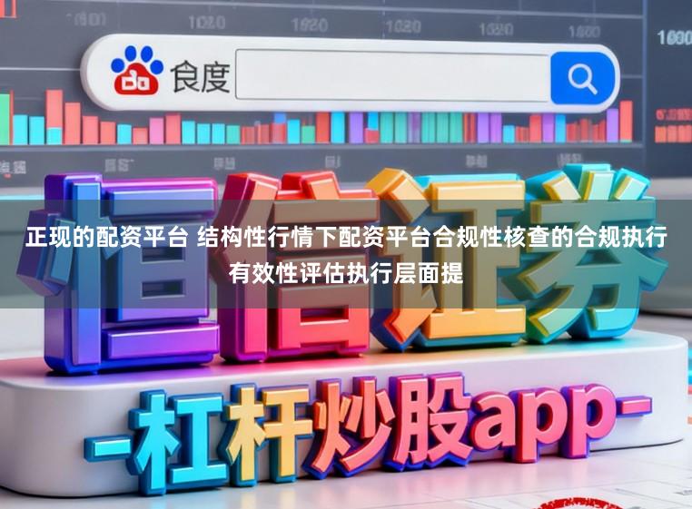 正现的配资平台 结构性行情下配资平台合规性核查的合规执行有效性评估执行层面提