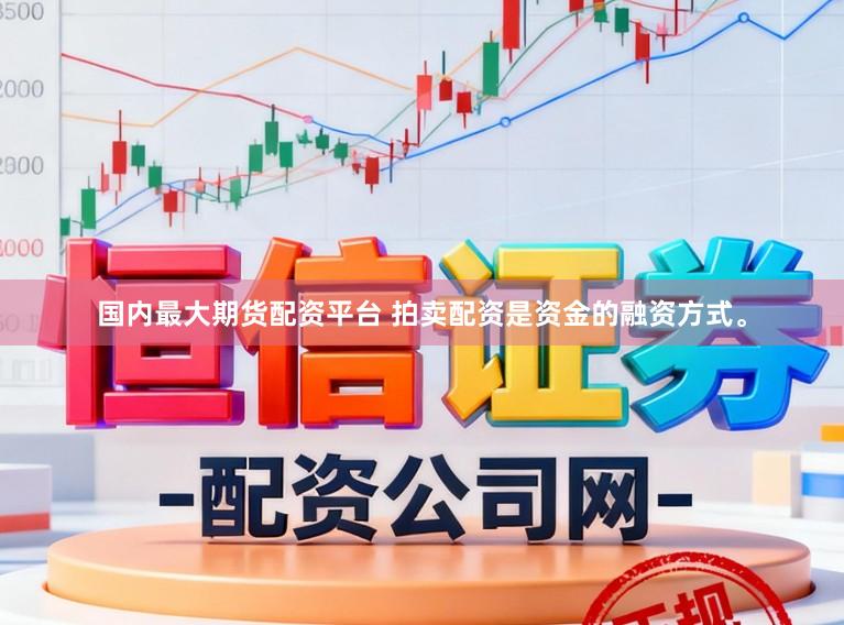 国内最大期货配资平台 拍卖配资是资金的融资方式。